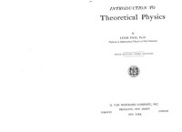 Leigh Page — Introduction to theoretical physics