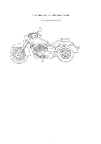 Honda — 2005 Honda Shadow VT750C Service Manual