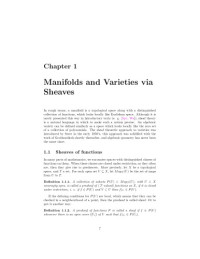 Donu Arapura — Crash course on sheaves [Lecture notes]