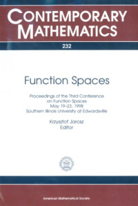 Jarosz K. (ed.) — Function Spaces