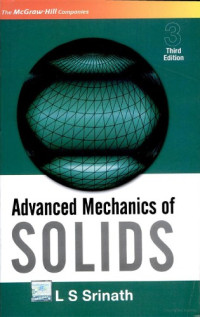 L S Srinath — Advanced mechanics of solids