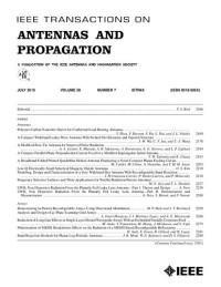 IEEE — IEEE Transactions on Antennas and Propagation