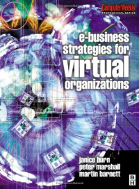 Janice Burn, Peter Marshall, Martin Barnett — e-Business Strategies for Virtual Organizations (Computer Weekly Professional)
