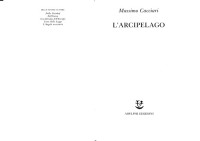 Massimo Cacciari — L'arcipelago