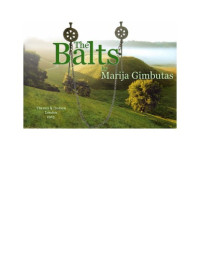 Marija Gimbutas — The Balts