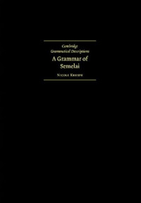 Nicole Kruspe — A Grammar of Semelai