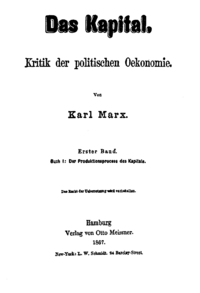 Karl Marx — Capital: Volume I