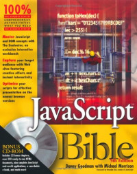 Danny Goodman, Michael Morrison — JavaScript Bible