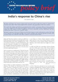 Charles Grant — India's response to China's rise