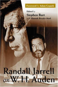 Stephen Burt, Hannah Brooks-Motl — Randall Jarrell on W. H. Auden (A Columbia University Publication)