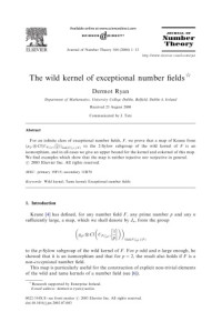 David Goss — Journal of Number Theory, v. 104