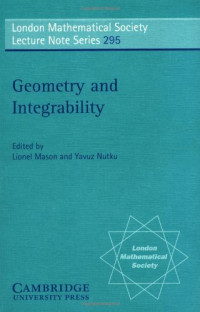 Lionel Mason, Yavuz Nutku — Geometry and Integrability