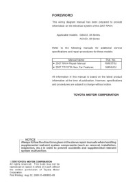 Toyota — Toyota - Rav4 - Electrical Wiring Diagrams