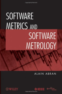 Alain Abran — Software Metrics and Software Metrology