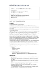Olivier Corten; Pierre Klein — The Vienna Conventions on the Law of Treaties: A Commentary - INCOMPLETE