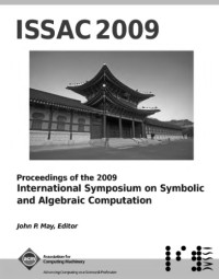 Unknown — Proceedings ISSAC 2009 (Seoul)