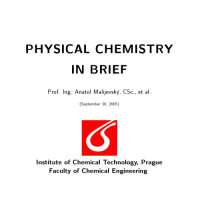 Anatol Malijevsk,Josef P. Nov´ak,Stanislav Lab´ık — PHYSICAL CHEMISTRY IN BRIEF