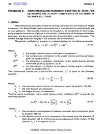 Unknown — Handbook of Polymer Solution Thermodynamics