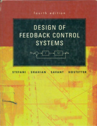 Stefani, Shahian, Savant, Hostetter — Design of Feedback Control Systems