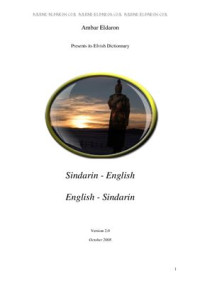 Eldaron Ambar. — Sindarin - English Dictionary