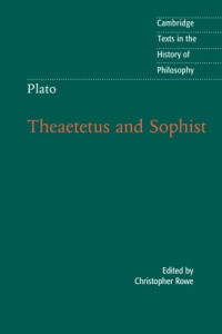 Christopher Rowe — Plato: Theaetetus and Sophist