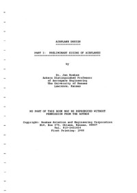 Jan Roskam — Airplane Design 8 vol