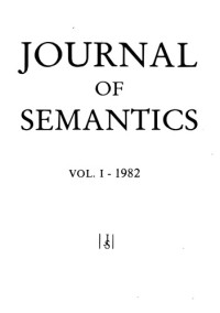 Oxford University Press — Journal of Semantics, Vol.1, Issue.3-4,1982 1 3-4