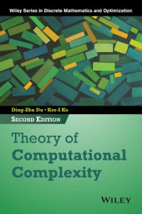 Ding-Zhu Du, Ker-I Ko — Theory of Computational Complexity