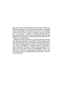 Hills J. (ed.) — New inequalities