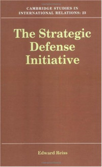 Edward Reiss — The Strategic Defense Initiative