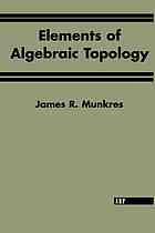 Munkres, James R — Elements of algebraic topology