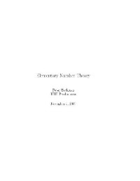 Hackman P. — Elementary Number Theory