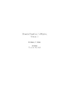 Baker M., Sutlief S. — Green's functions in physics