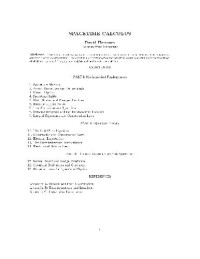Hestenes D. — Space-time Calculus