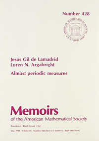 Jesus Gil De Lamadrid, Loren N. Argabright — Almost Periodic Measures