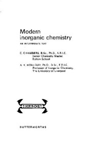 Chambers C., Hollyday A.K. — Modern inorganic chemistry
