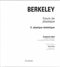 Frederick Reif, Pierre Turon — Physique statistique