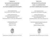 August Fr. Pauly, Georg Wissowa, Wilhelm Kroll, Karl Mittelhaus — Paulys Realencyclopädie der classischen Altertumswissenschaft: neue Bearbeitung, Bd.18 2 : Orphische Dichtung - Palatini: BD XVIII, Hbd XVIII,2
