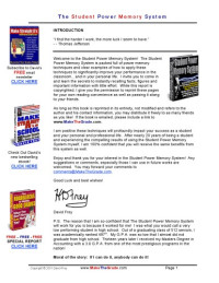 Frey D — student power memory system