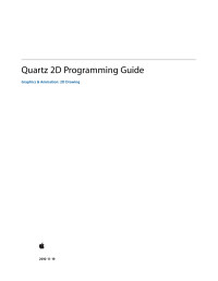  — Quartz 2D Programming Guide