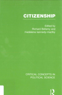Richard Bellamy and Madeleine Kennedy-Macfoy, Editors — Citizenship. Vol. II: Who is a Citizen? Feminism, Multiculturalism and immigration