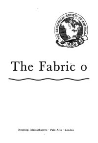 Claude C Albritton — The Fabric of Geology