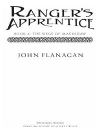 John Flanagan — The Siege of Macindaw