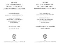 August Fr. Pauly, Georg Wissowa, Wilhelm Kroll — Paulys Realencyclopadie der classischen Altertumswissenschaft: neue Bearbeitung, Bd.14 2 : Mantikles - Mazaion: Bd XIV, Hbd XIV,2
