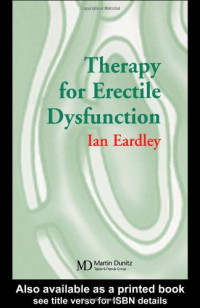 Ian Eardley — Therapy for Erectile Dysfunction: Pocketbook