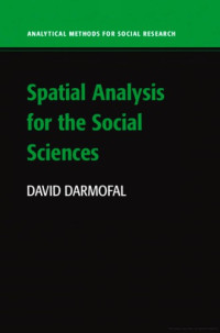 David Darmofal — Spatial Analysis for the Social Sciences