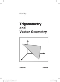 Rhyn-Gut Erhard — Trigonometry and Vector Geometry