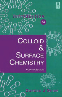 Duncan J. Shaw — Introduction to Colloid and Surface Chemistry