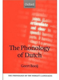 Geert Booij — The Phonology of Dutch