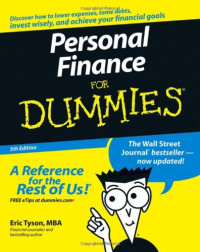 Eric Tyson — Personal Finance For Dummies.